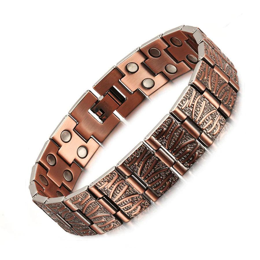 Strong Powerful Arthritis Pain Copper Magnetic Bracelet for Men