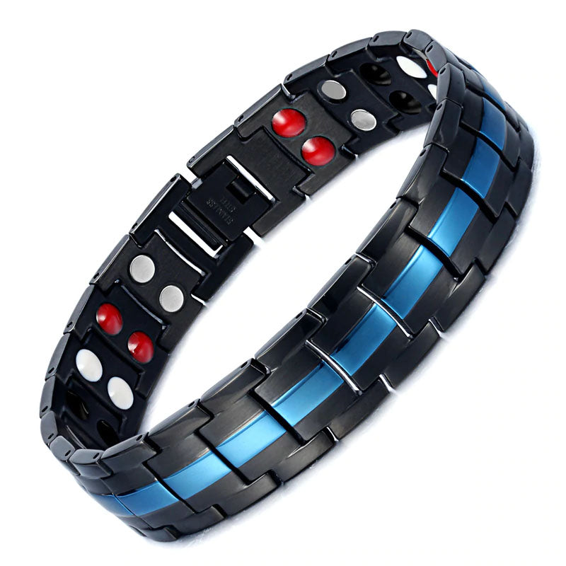 Mens Powerful Effective Magnetic Bracelets for Joint Pain