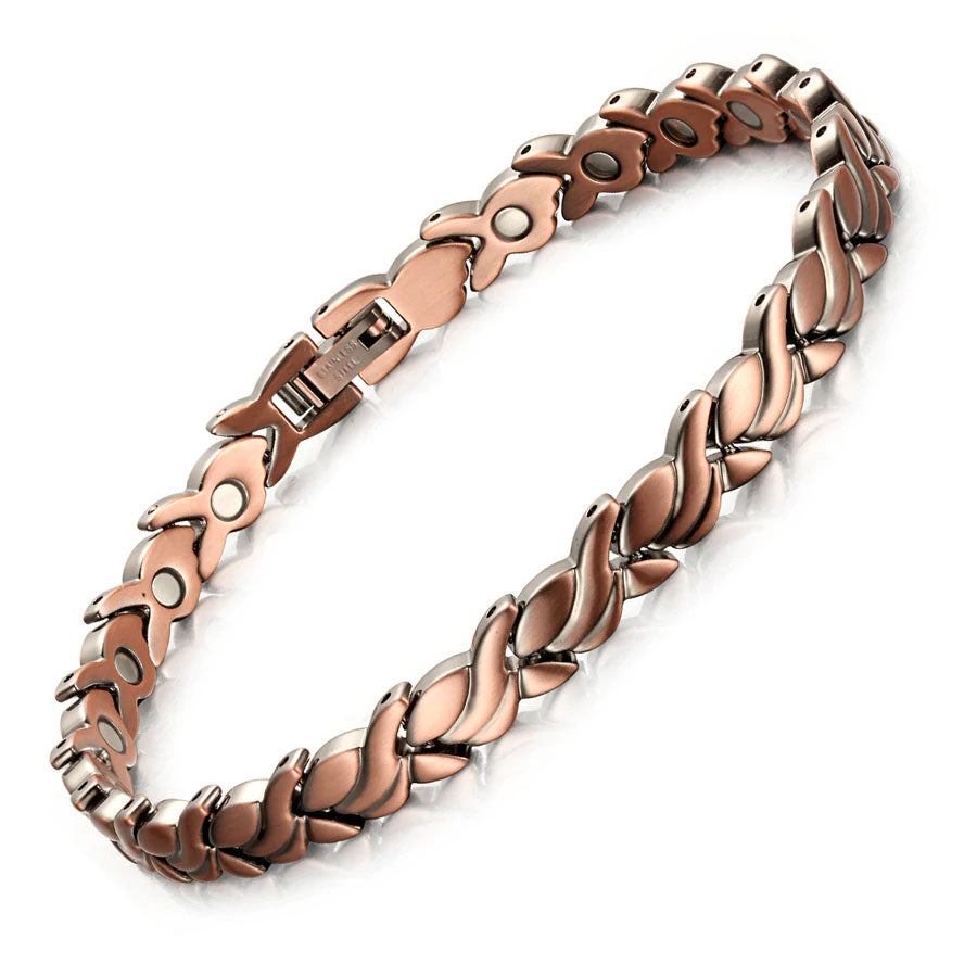 Women Health Care Pure Copper Anklet Magnetic Bracelet for Pain